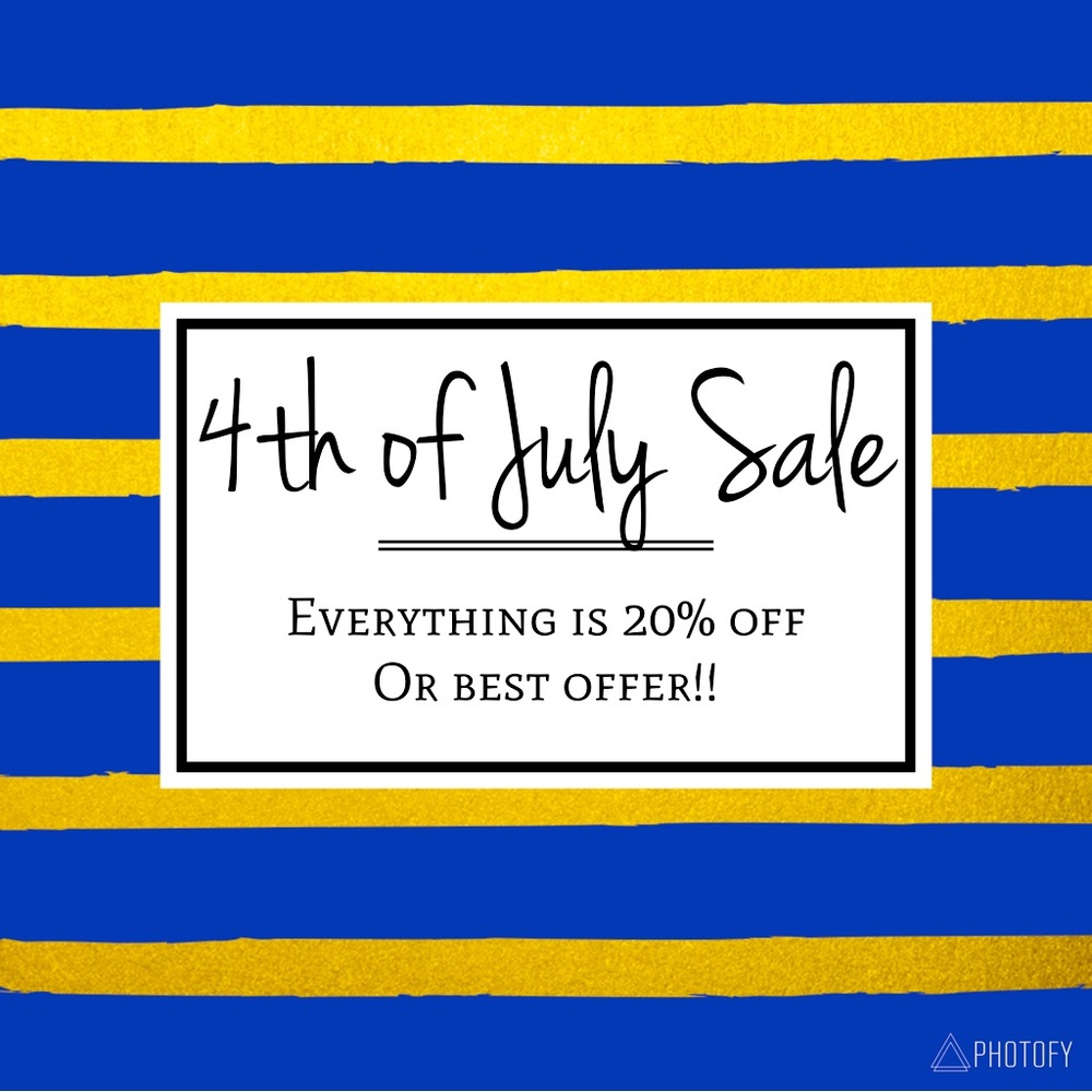 4th of July Sale